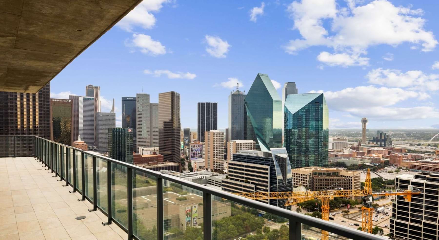 a balcony with a view